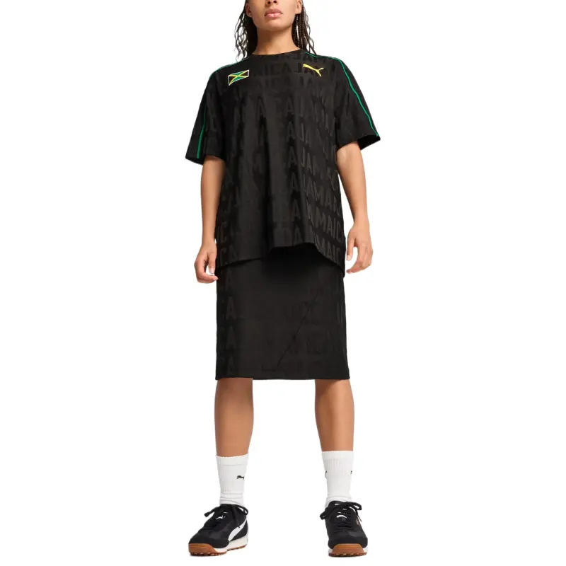 PUMA x JAMAICA Ceremony Tee Unise T Shirt Unisex Black-4
