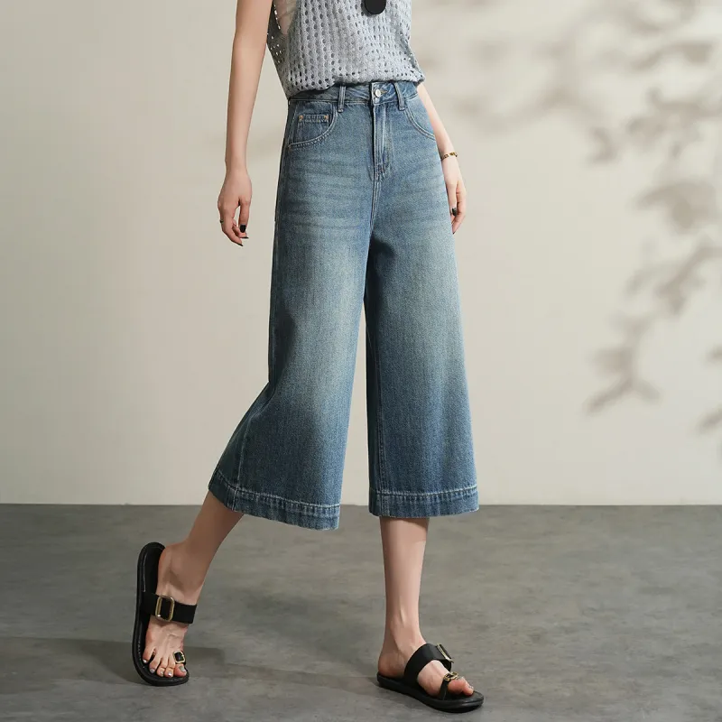 TERRE BLEUE Jeans Women's Denim Blue-5