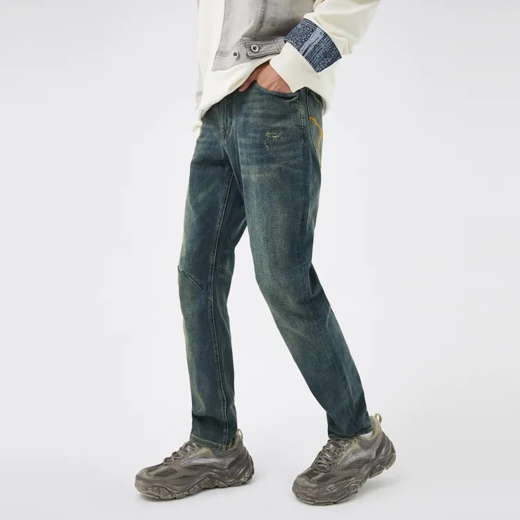 ABLE JEANS Jeans Men's Light Vintage Green-2
