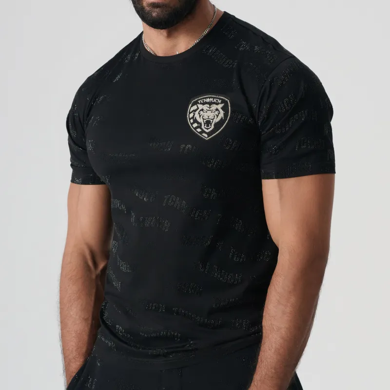 TCH T Shirt Unisex Black Base With Silver Logo-3