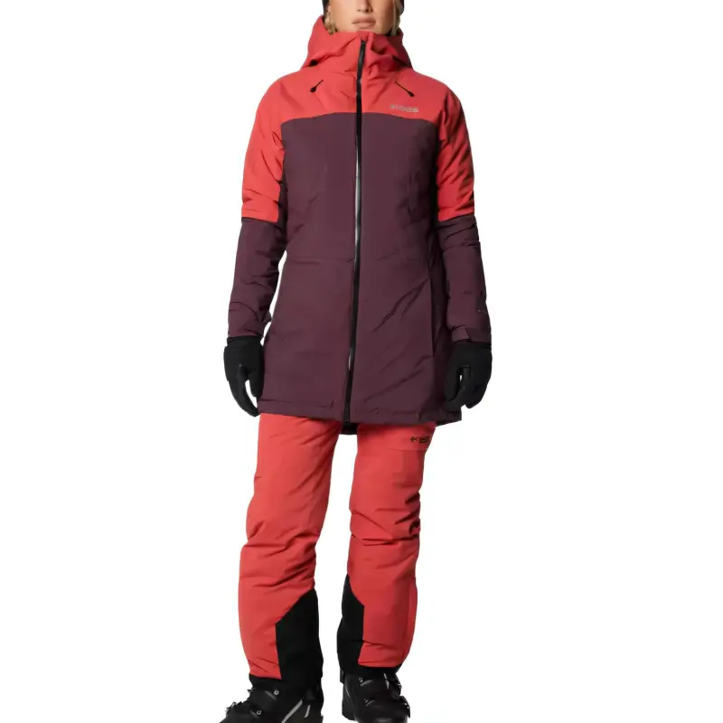 Columbia Omni-Heat Mount Bindo Insulated Jacket Women's Dark Red-3