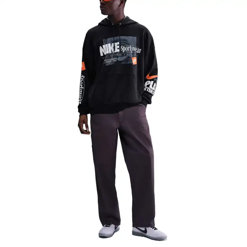 Nike Club Men's Oversized French Terry Pullover Hoodie-3
