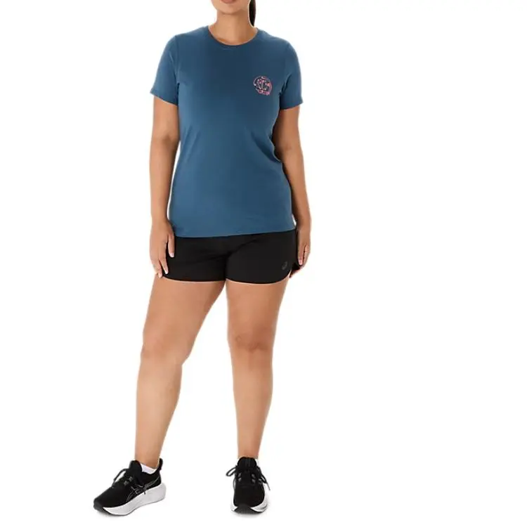 Asics Regular T-Shirt Women's Vintage Indigo-3