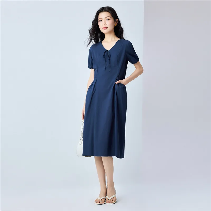 UNIQLO Short Sleeved Dresses Women's-21
