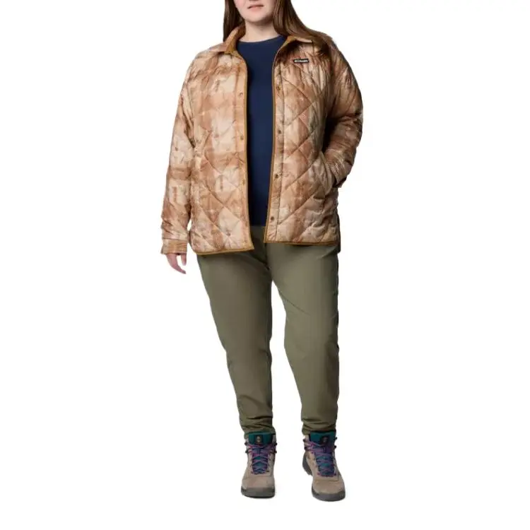 Columbia Longhorn Ridge Jacket Women's Camel Brown-4