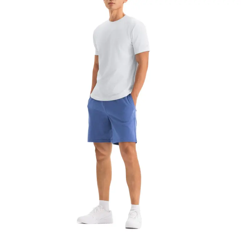 DECATHLON Sports Shorts Men's Gray Slate Blue-4