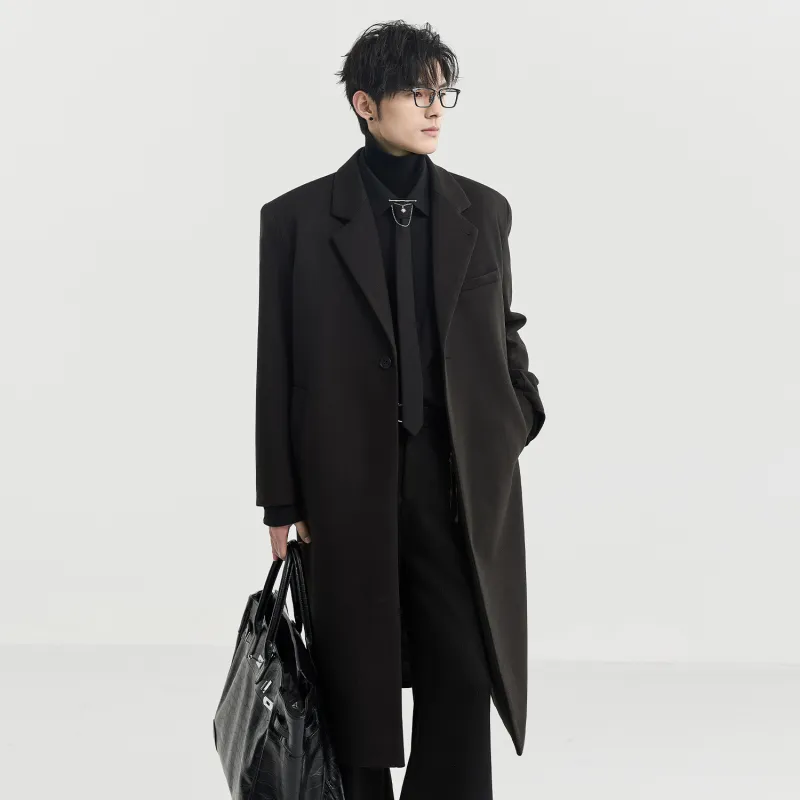EARL JOEL Coats Unisex Midnight Black-1