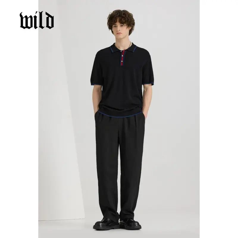 WILD LEADER T Shirts Men Black[TW5118262]-4