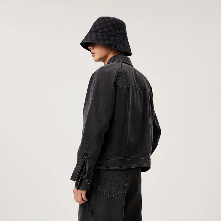 Neil Barrett X CROQUIS Jackets Men 990 Denim Black-3