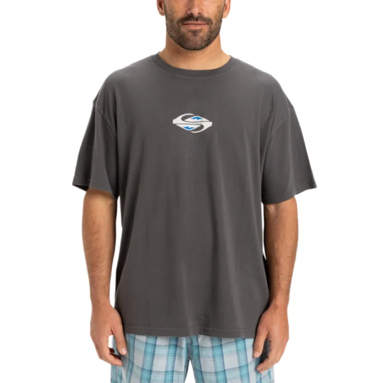 Quiksilver T Shirt Men's Dark Gray-2