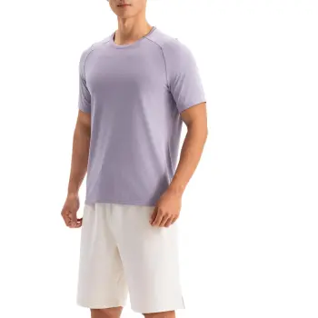 DECATHLON 500 Series T Shirt Men's Smokey Mauve