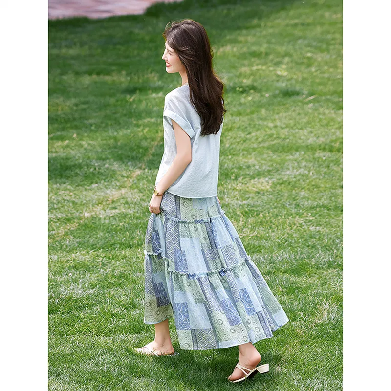 A Paradise For Awakening Skirt Set Women's-3