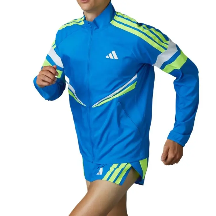 Adidas Free Shipping With AdiClub Adizero Retro Running Jacket-2