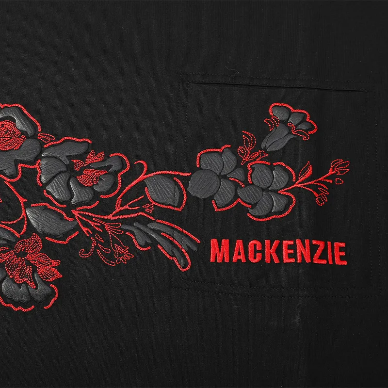ANDREW MACKENZIE T Shirts Men Black-3