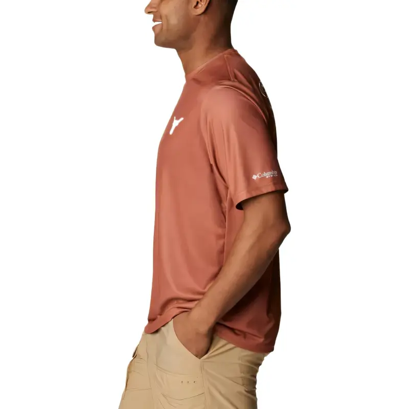 Columbia PFG Terminal Tackle Shirt Men's Red Brown-2