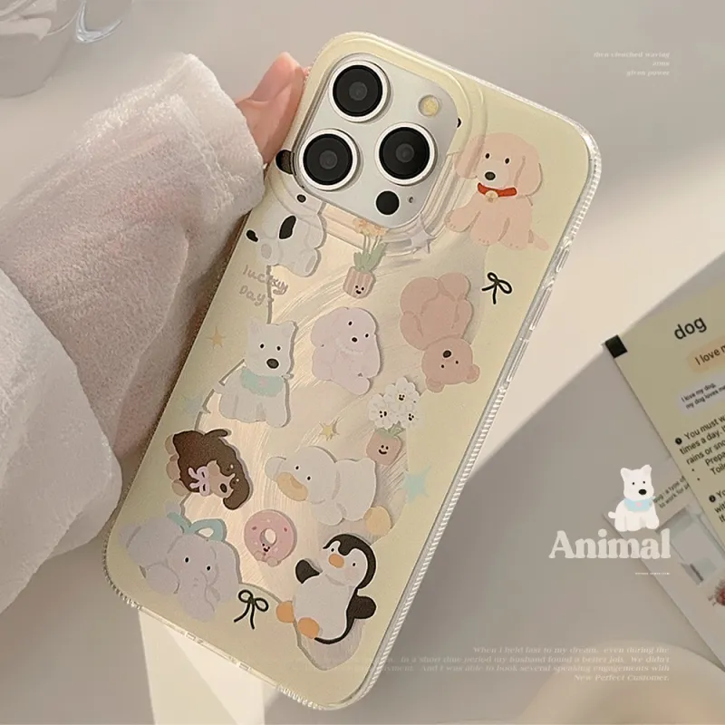 Cuttlefish Grid Phone Cases-3