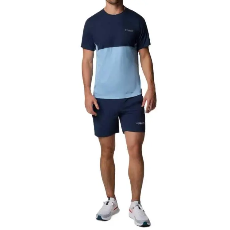Columbia Wanoga Casual Shorts Men's Navy-3