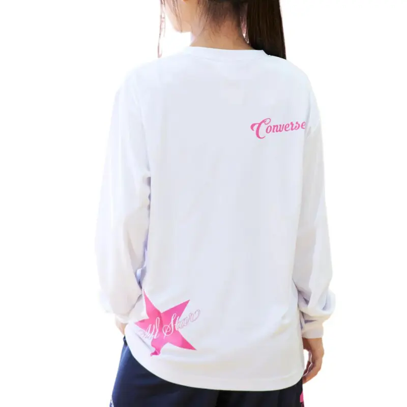 Converse Regular T-Shirt Women's White-3