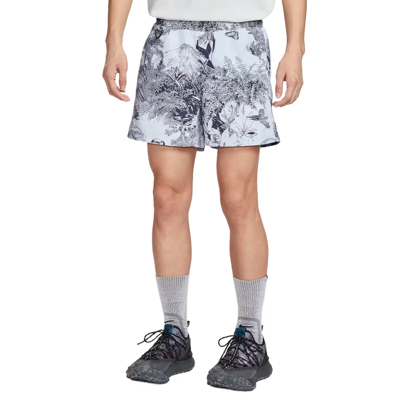 Nike Swoosh Casual Shorts Men's Soccer Gray-2