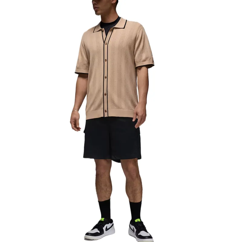 Jordan Sport ​Men's Knit Button Down Golf Top-2
