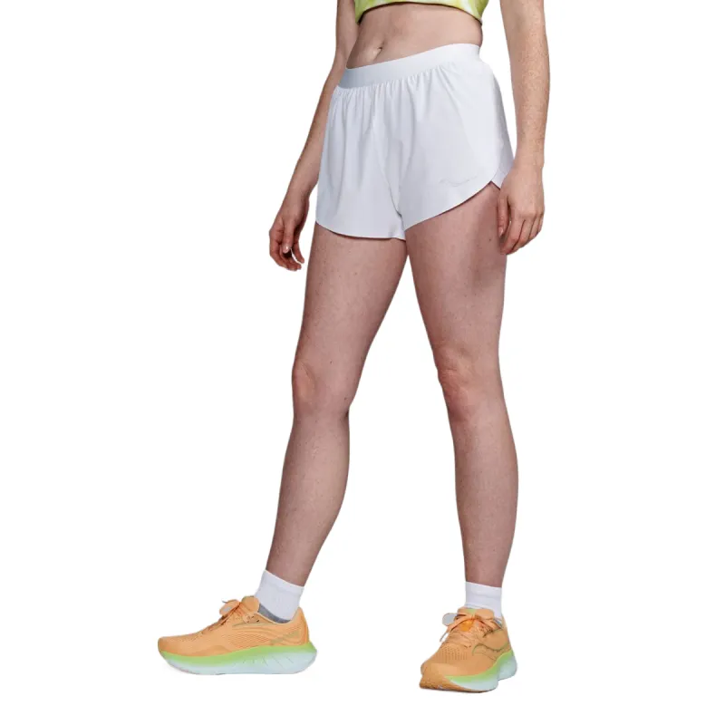 Saucony Endorphin Split Sports Shorts Women's White-2