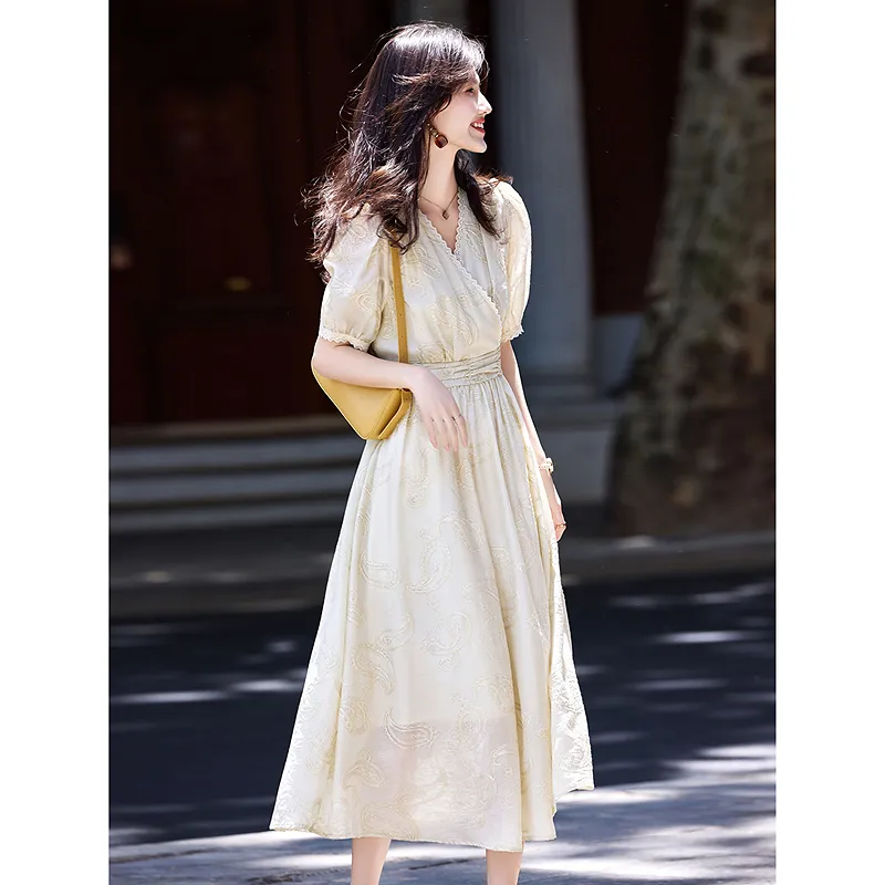 A Paradise For Awakening Short Sleeved Dress Women's-5