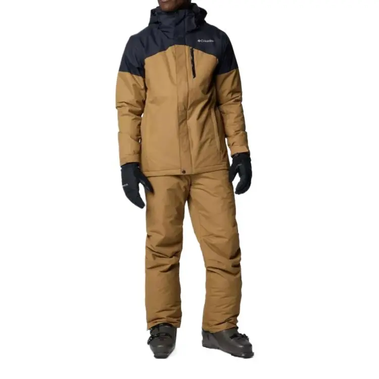 Columbia Omni-Heat Last Tracks II Omni-Tech BSR HERproject Jackets Coats Men's Khaki-3