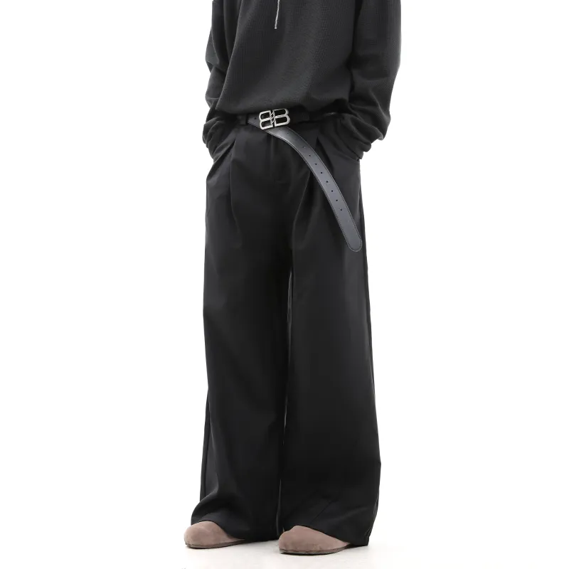 TREND ST Casual Pants Unisex Black-4