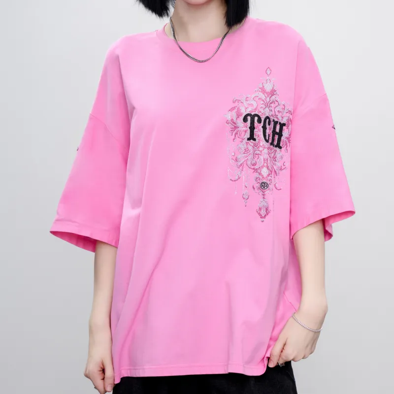 TCH T Shirts Unisex Pink-4