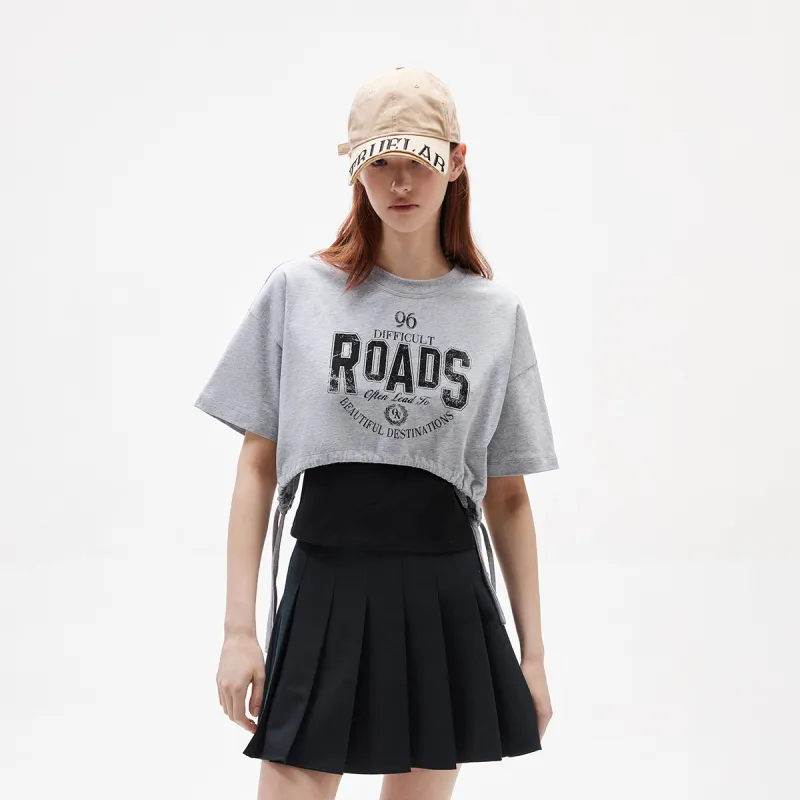 ONLY T Shirt Women's Light Heather Gray-3
