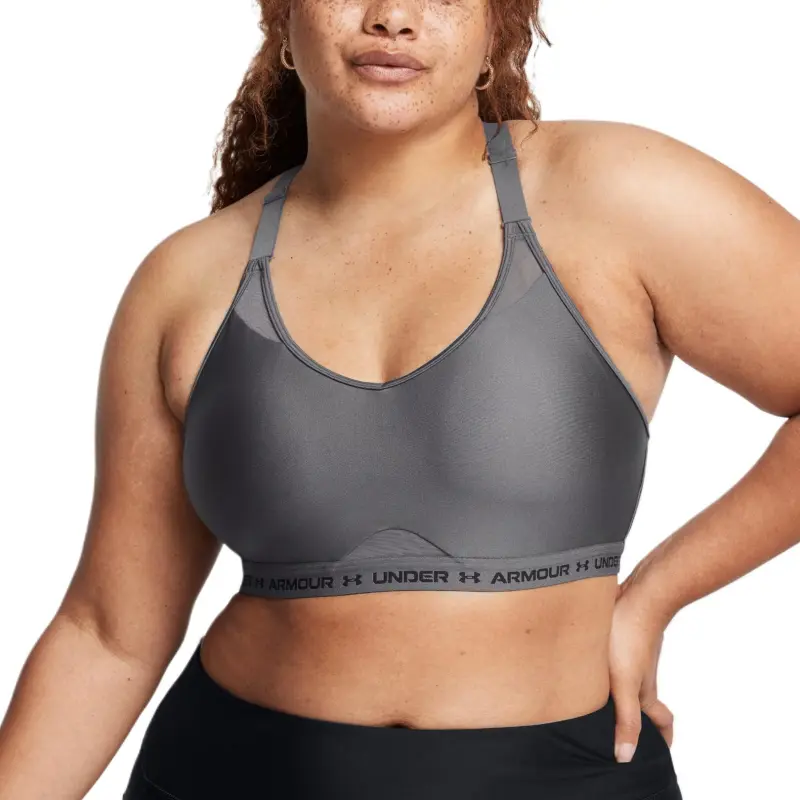 Under Armour CrossbackHeatGear Sports Underwear Women's Black Gray-8