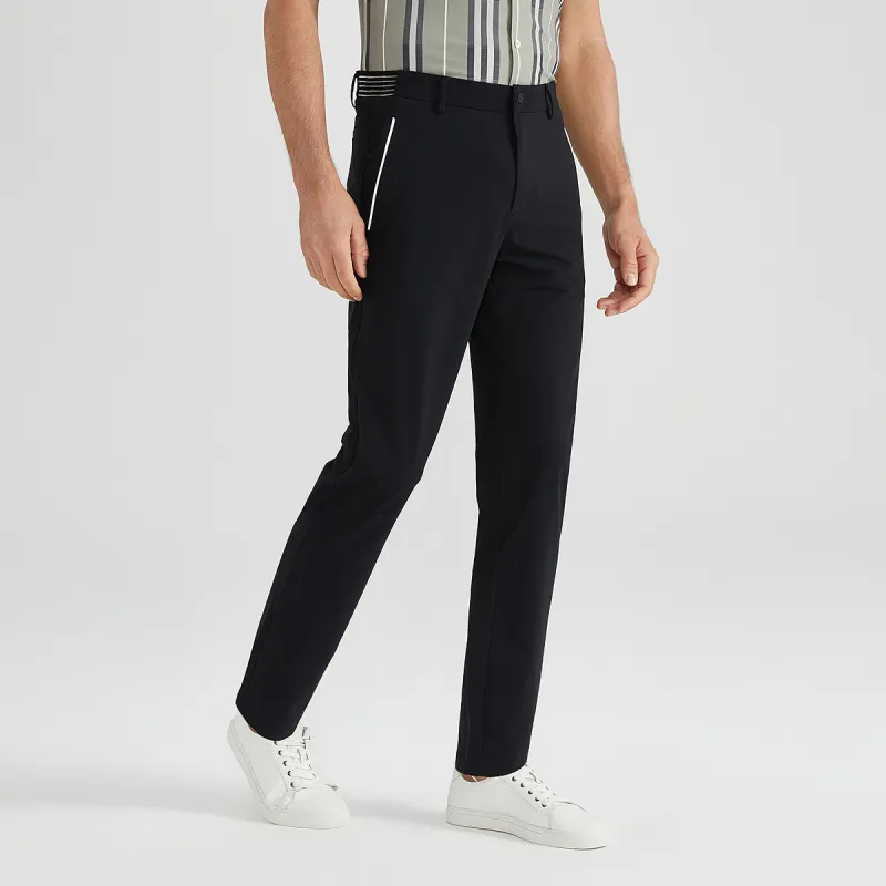 Satchi Casual Pants Men's Black-4