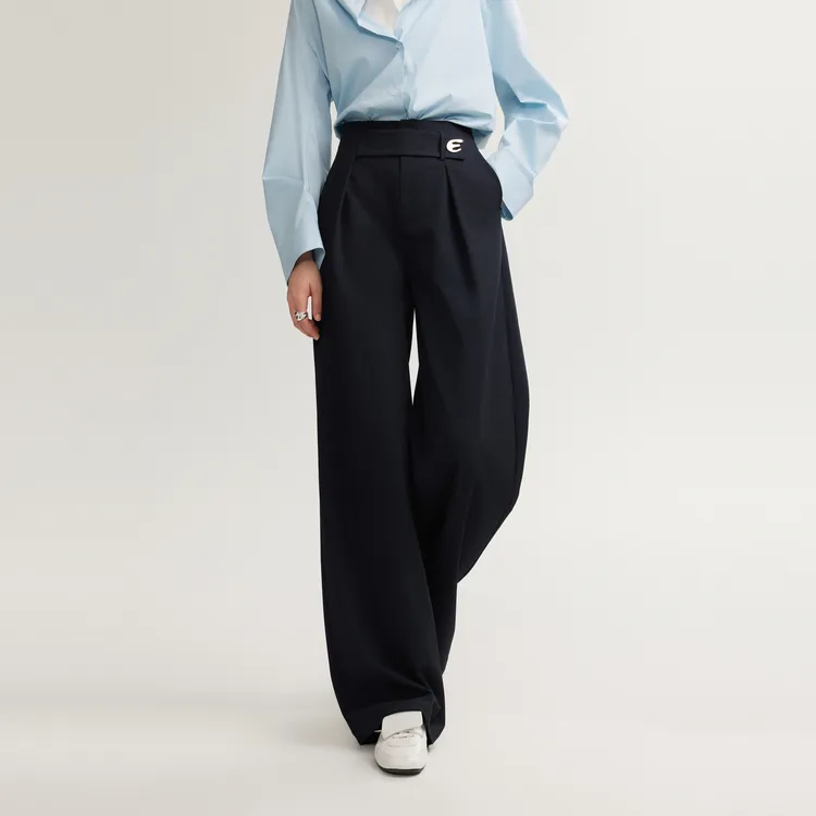 ELLE Casual Pants Women's Black-3