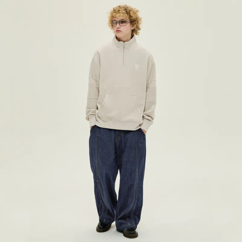 MYSAMESAME Sweatshirt Unisex Khaki-2