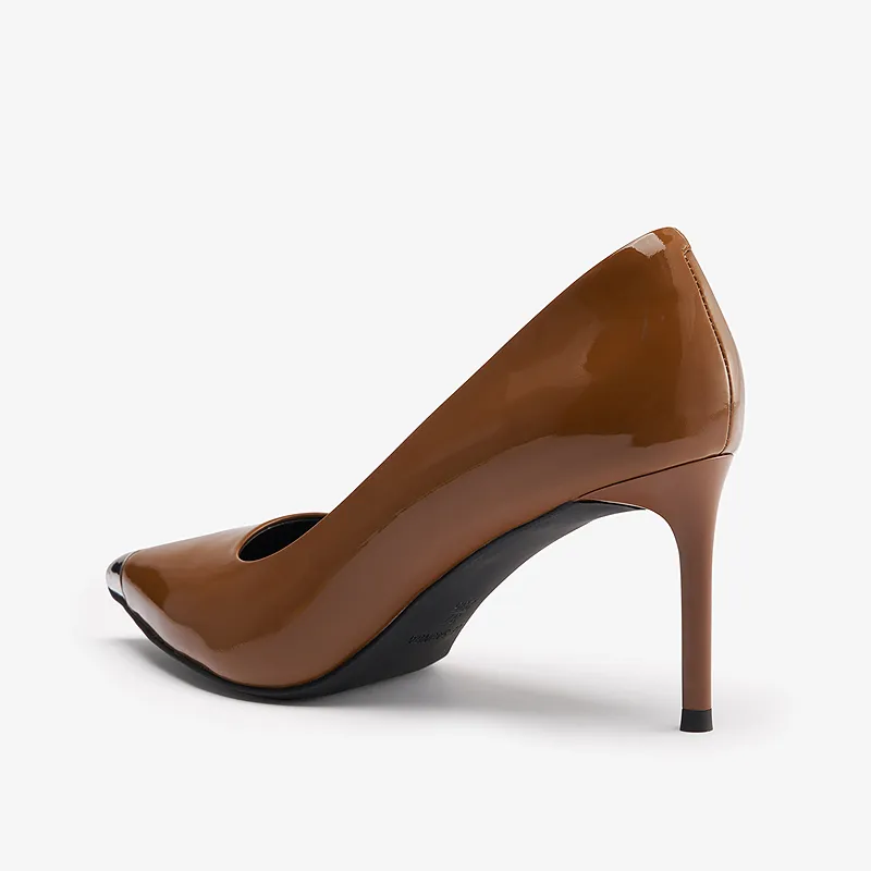 Le Saunda Slim Heel High Heels Women's-1