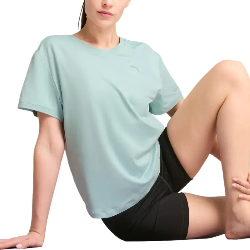 PUMA Move Drop Shoulder Sleeve T Shirt Women's Modern Mint Green-2
