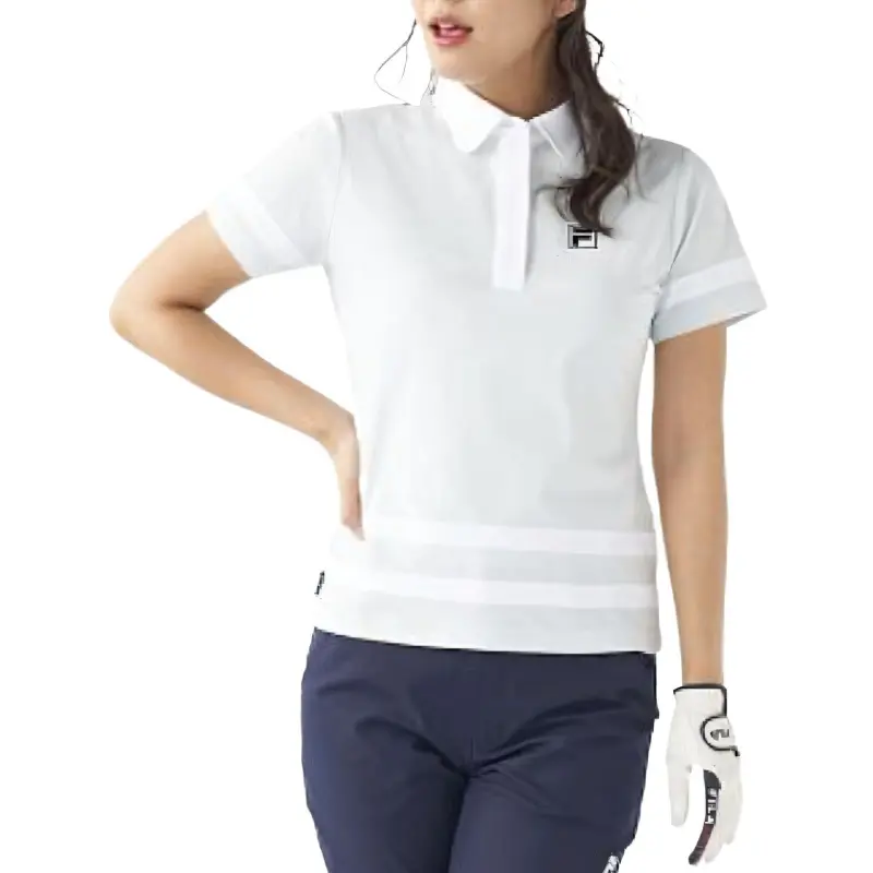 FILA TS Polo Shirt Women's Gray-1