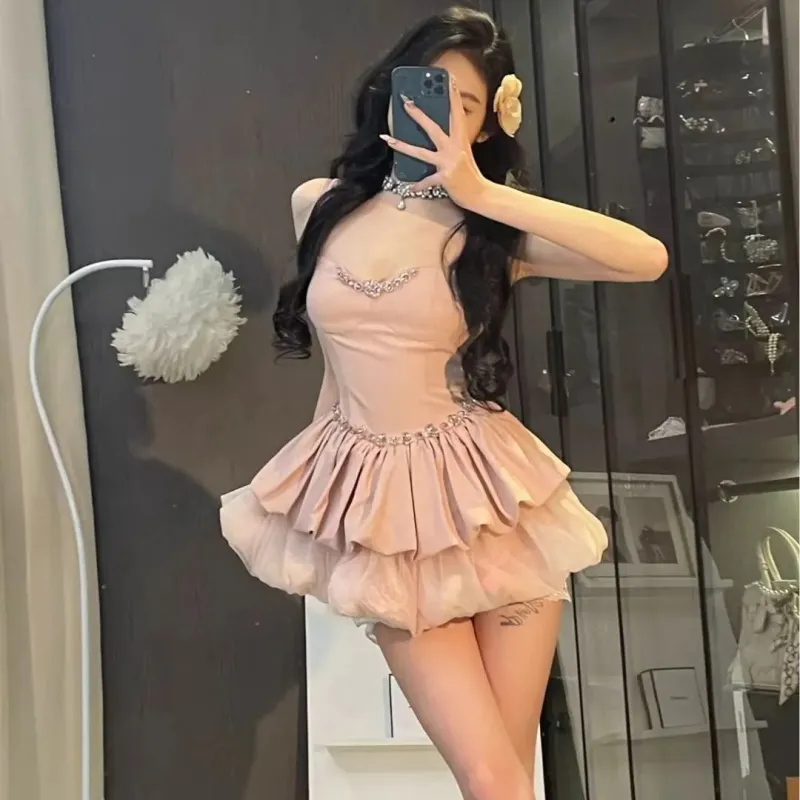 COMMA GIRL Slip Dresses Women's-3