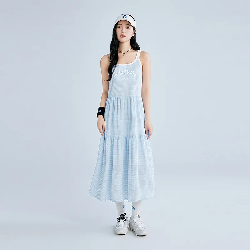 LEDIN Sleeveless Dresses Women's Ice Dew Blue-5