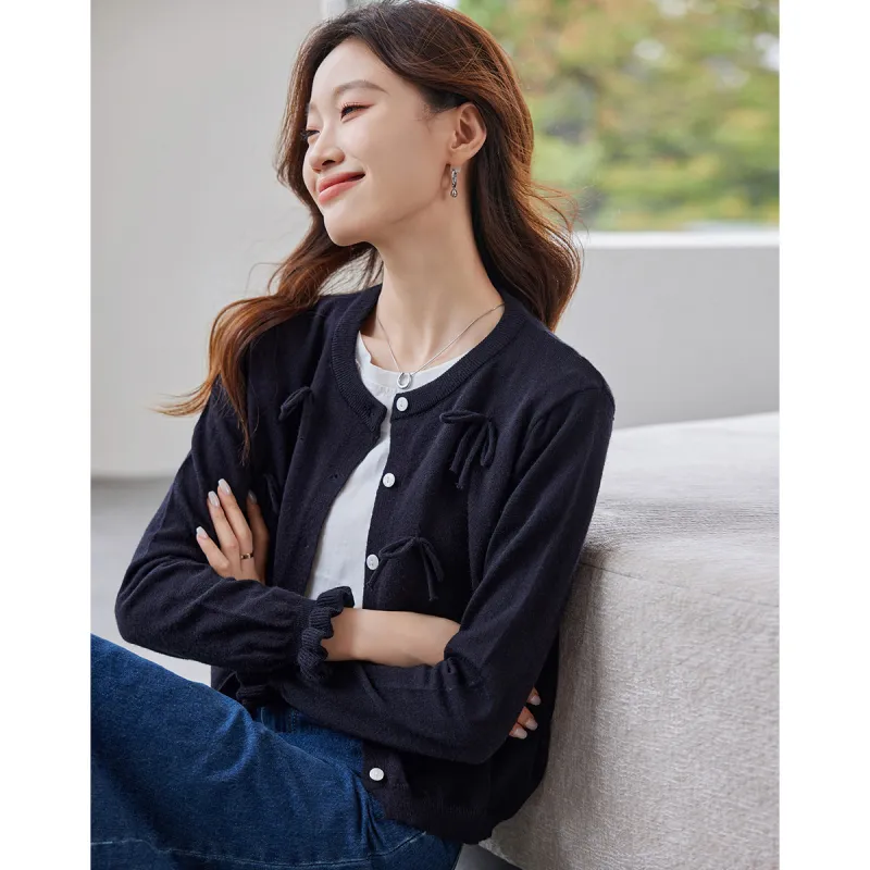Love Elaine Knitwear Women's Black-4