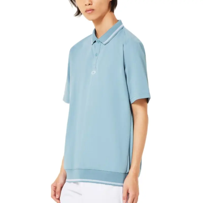 Oakley Polo Shirt Men's Ice Blue-5