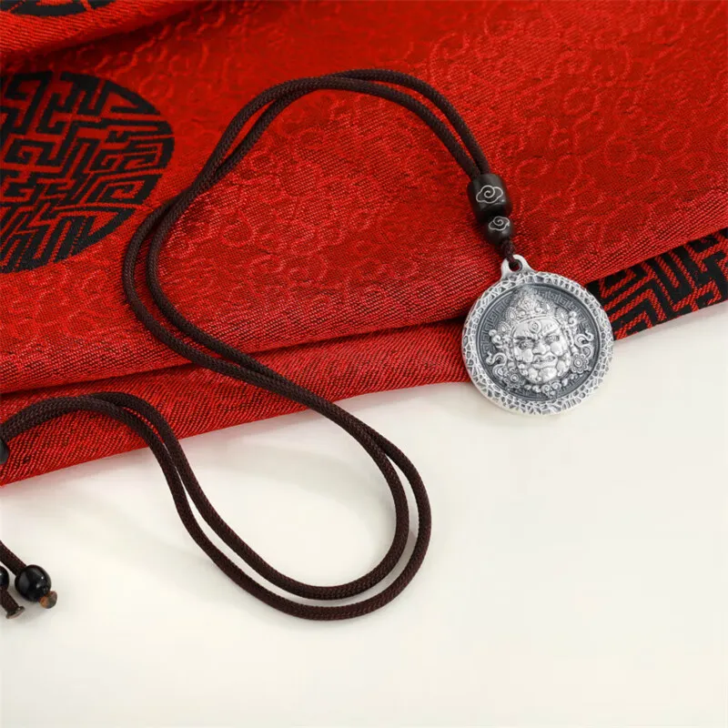 FUYUFU 999 Fine Silver Pendants Unisex-3