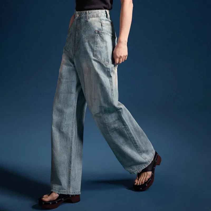 NO ONE ELSE Jeans Women's Denim Blue-2