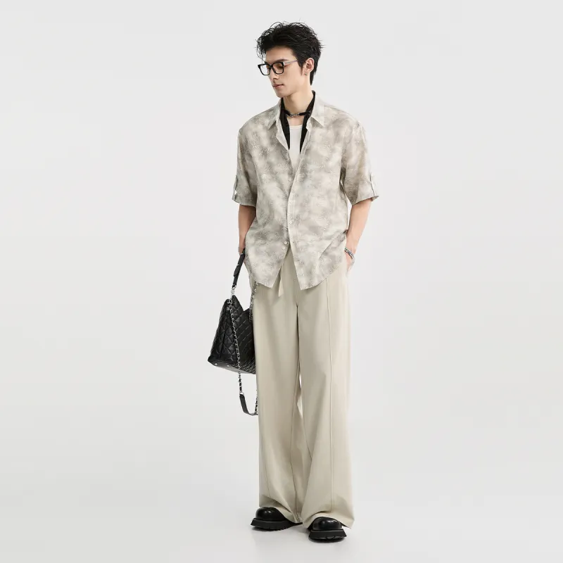 EARL JOEL Shirts Men Morning Mist-4