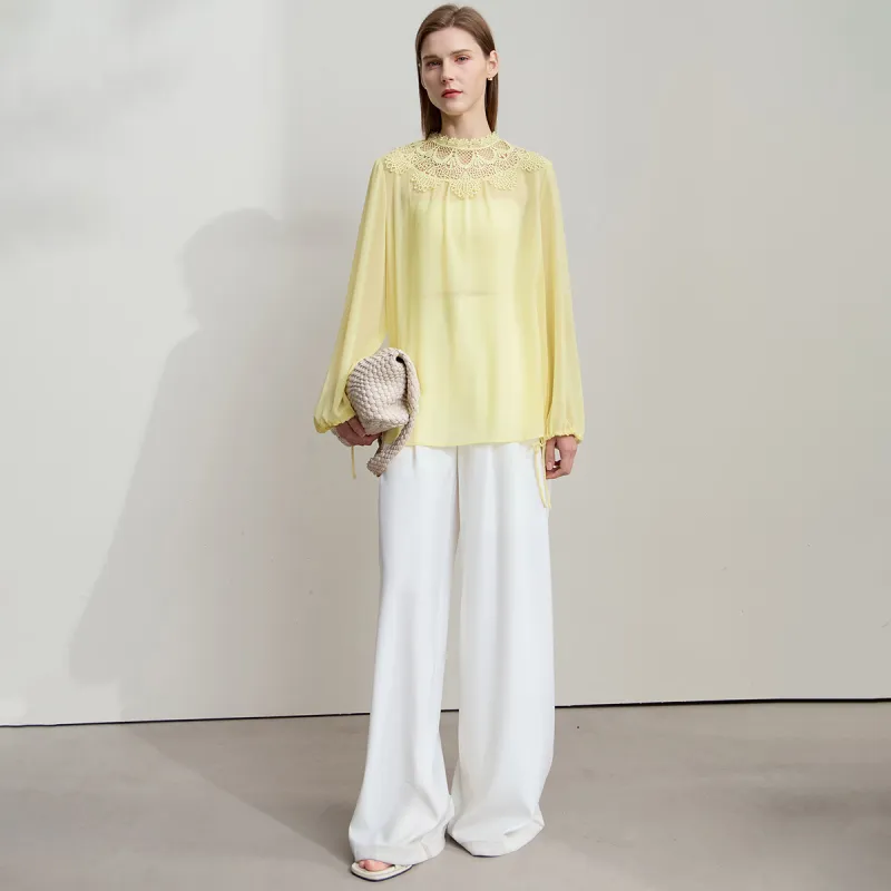 AMII Chiffon Shirts Women's-6