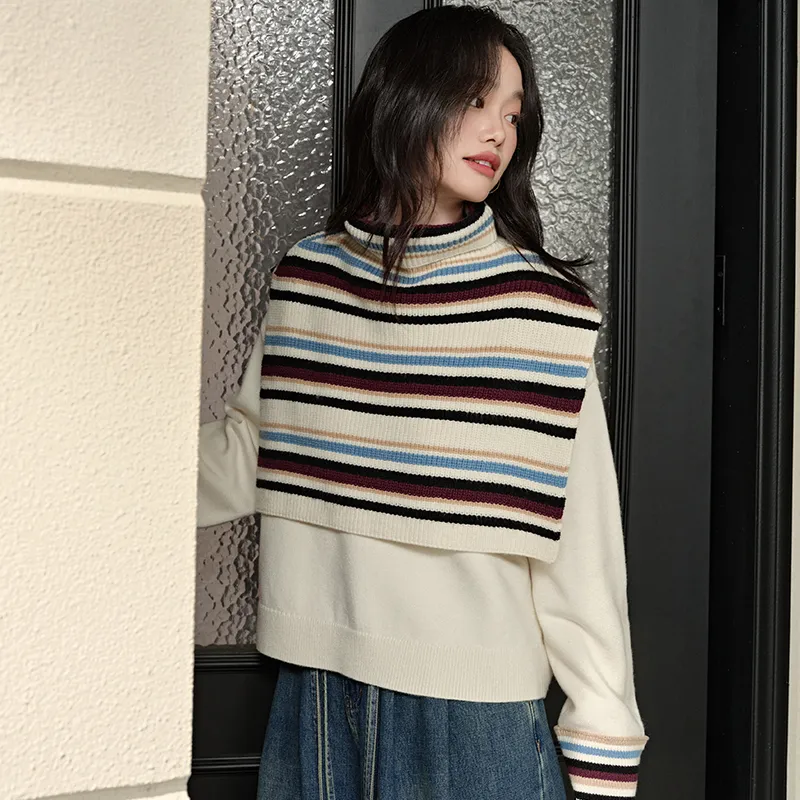 KUOSE Sweaters Women's Apricot-3