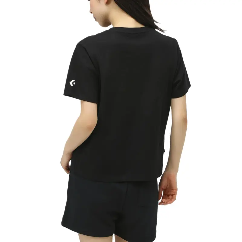 Converse Regular T Shirt Women's Black-3
