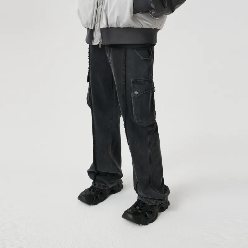 PCLP AW23 Party & Life Series Jeans Unisex Dark Gray-6