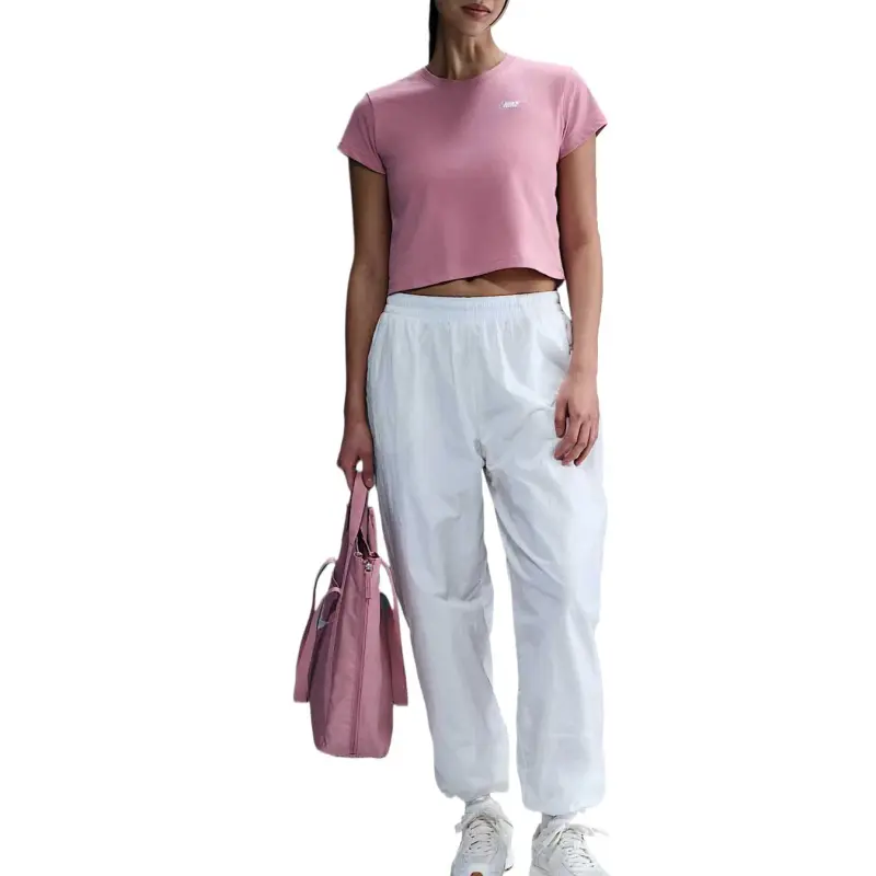 Nike Sportswear Club Women's Short Sleeve Cropped Graphic T Shirt-2