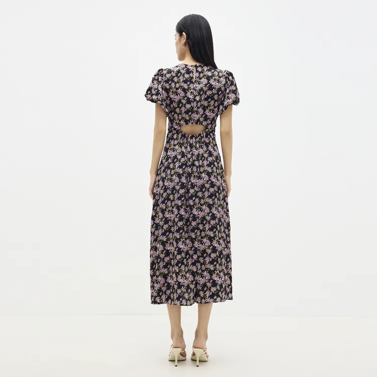 SHUIYUNJIAN Long Sleeved Dress Women's-5